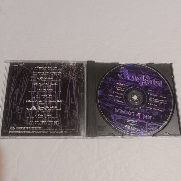 Judas Priest Prisoners of Pain Music CD 1996 - Picture 3 of 4